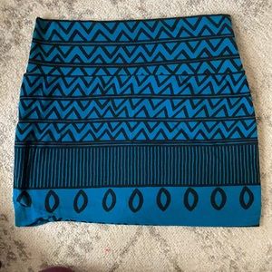 BDG Patterned Miniskirt